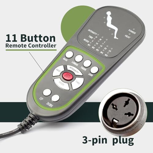 Replacement Massage Function Remote Handset Controller for Recliner Lift 3 Pin gallery
