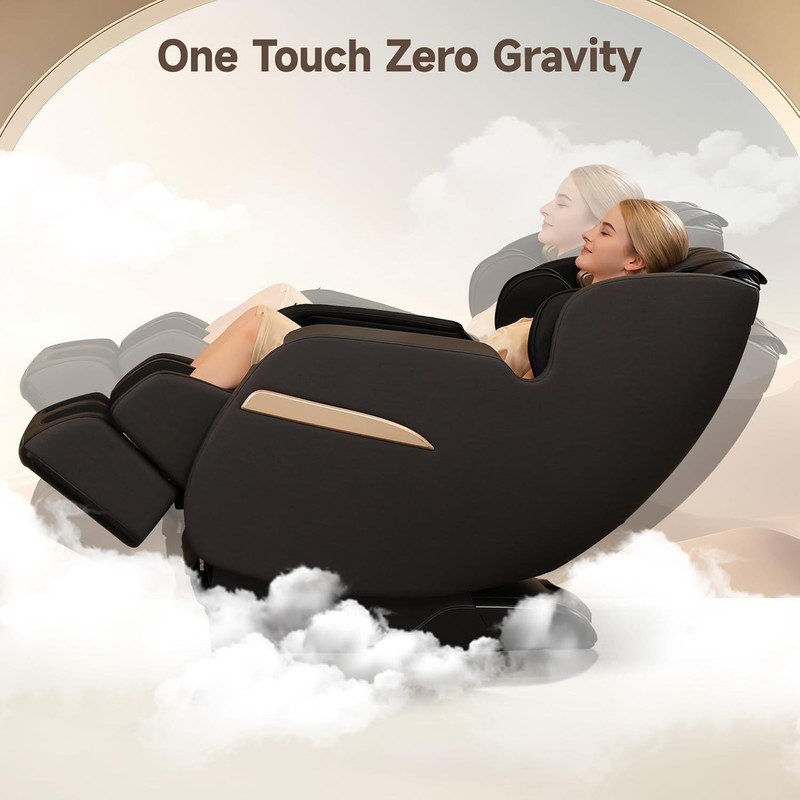 Real Relax Upgraded 2D SL-Track Massage Chair, Recliner FullBody Zero Gravity gallery