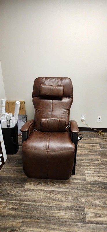 Chestnut Svago ZGR Plus Power Zero Anti Gravity Recliner Chair- lightly used gallery