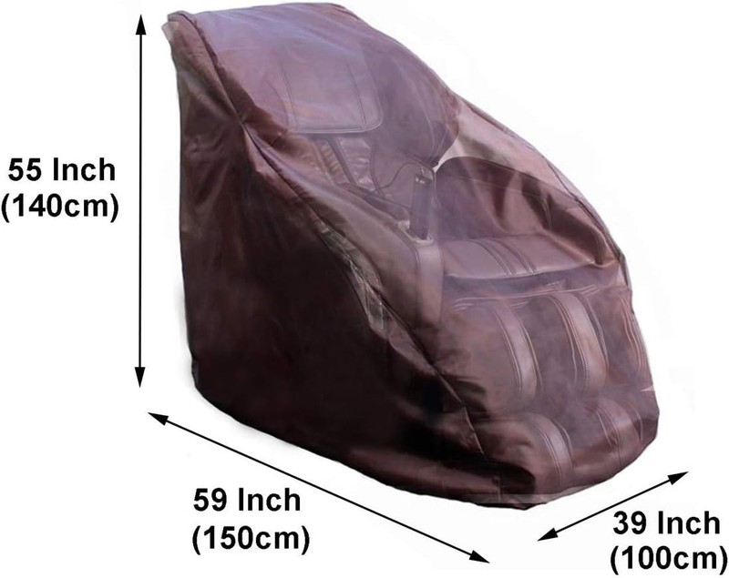 59" x 39" Waterproof Protector Cover for Shiatsu Massage Recliner Chairs gallery