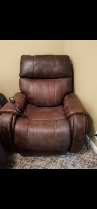 Power Lift Recliner Chair Massage Headrest & Lumbar w/ Remote Control, Brown gallery