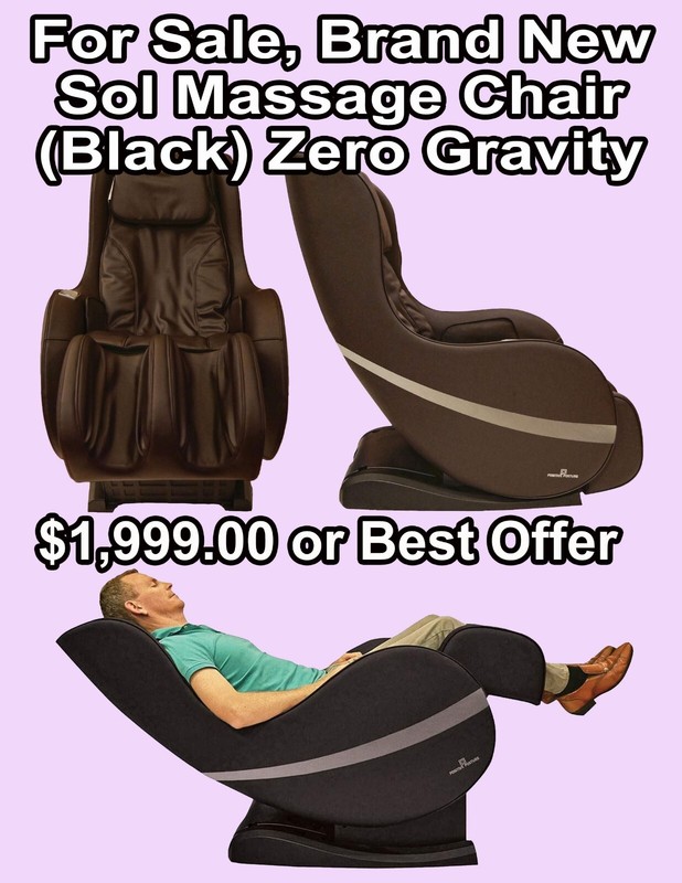 Full body Massage Chair Recliner with Zero Gravity - Brand New