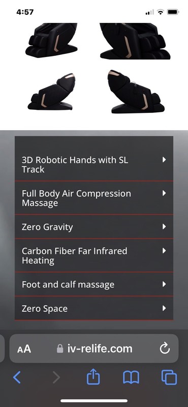Boss IV Relief Massage Chair gallery