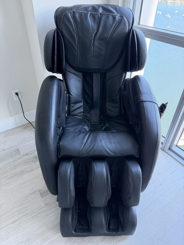 Kahuna LM6800 Black Electric Massage Recliner Chair Faux Leather gallery