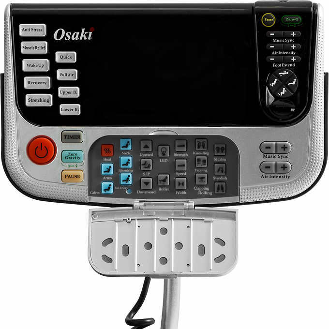 OSAKI 7200H Pinnacle Quad Roller Massage Chair Zero Gravity Recliner Heat Cream gallery