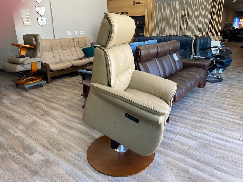 IMG Sedona Ergo Lift Chair Recliner - XL Relaxer - 2 motor Trend Sand Leather