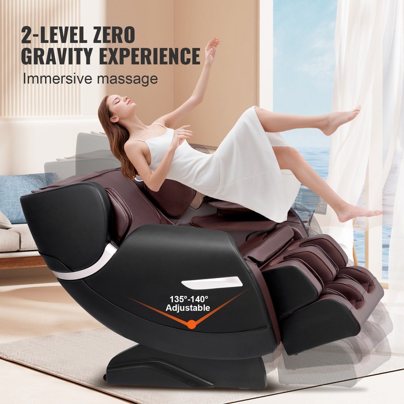 Uimoso Full Body Massage Chair Zero Gravity 3D Shiatsu Recliner with 6 Modes gallery