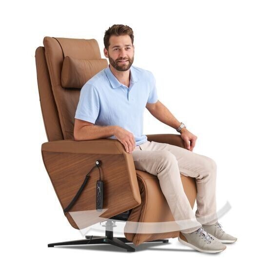 Human Touch CIRCA Zero Gravity Massage Chair Swivel Recliner (w/ heat + air) gallery