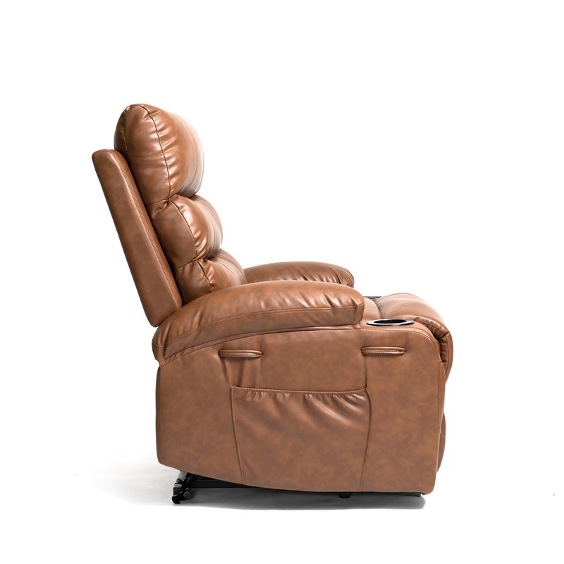 Electric Power Lift Recliner Chair Sofa w/Massage and Heat for Elderly Control gallery