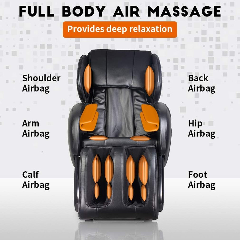 Massage Chair Zero Gravity Full Body Electric Shiatsu Massage Chair Recliner wit gallery