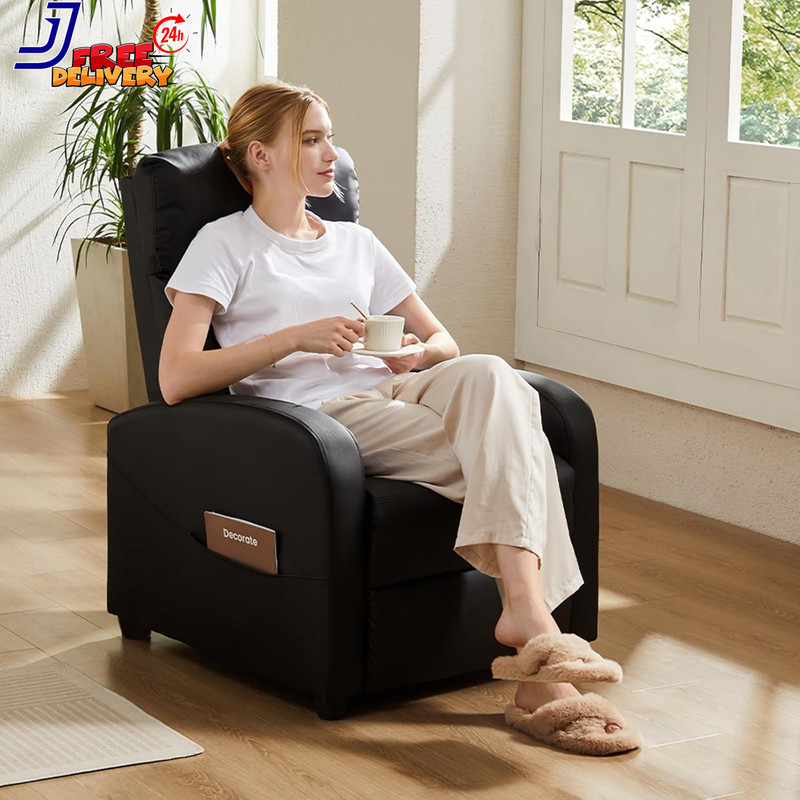 Massage Recliner Chair for Adults Adjustable Home Theater Seating with Lumbar Su gallery