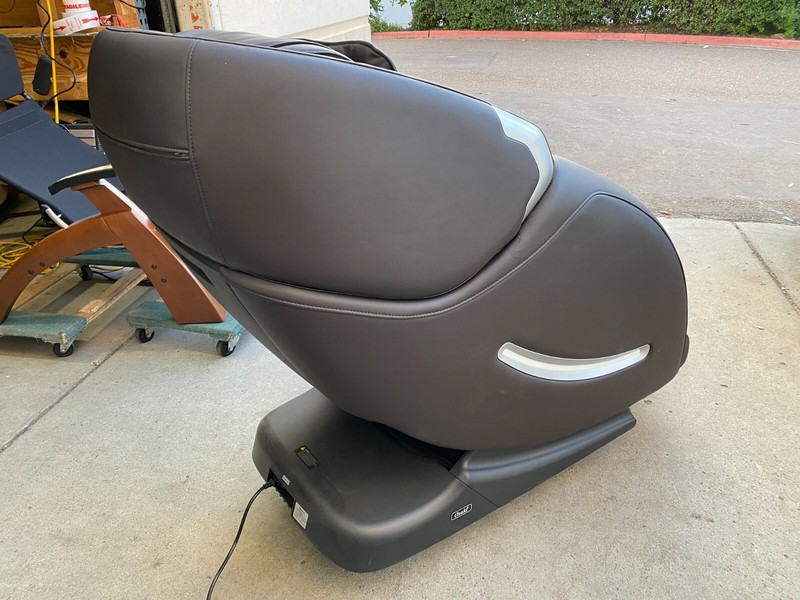 Brown Titan Osaki OS-4000XT L-Track Massage Chair Recliner #5 gallery