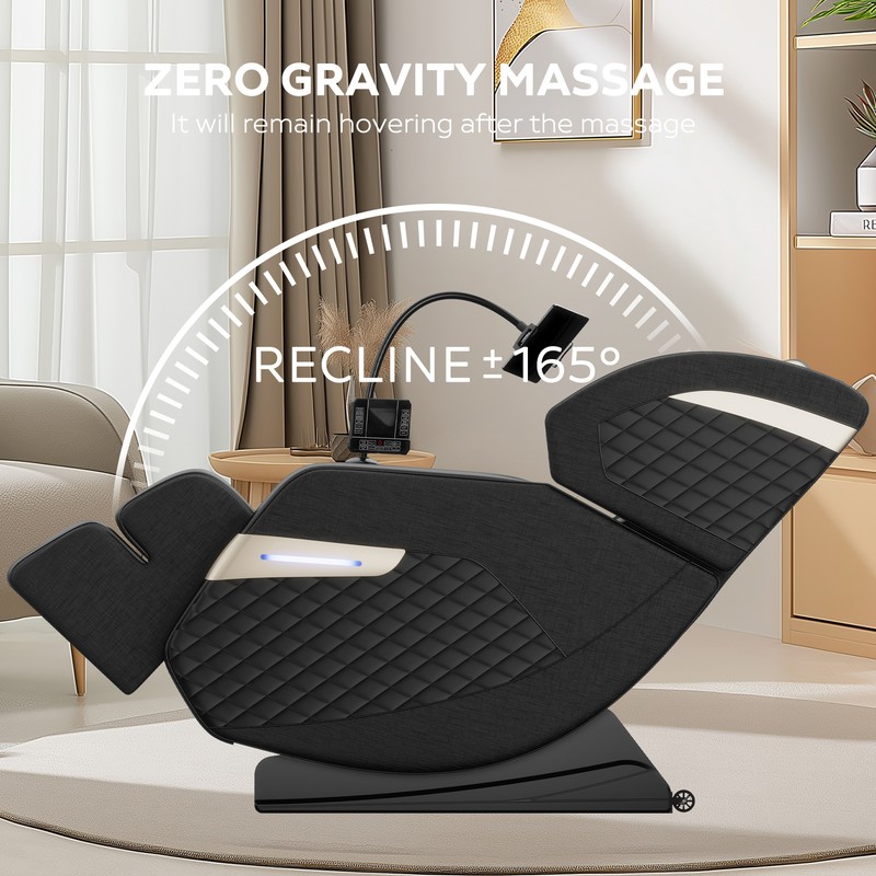 Full Body Shiatsu Massage Chair Recliner ZERO GRAVITY Back Roller Air Pressure gallery