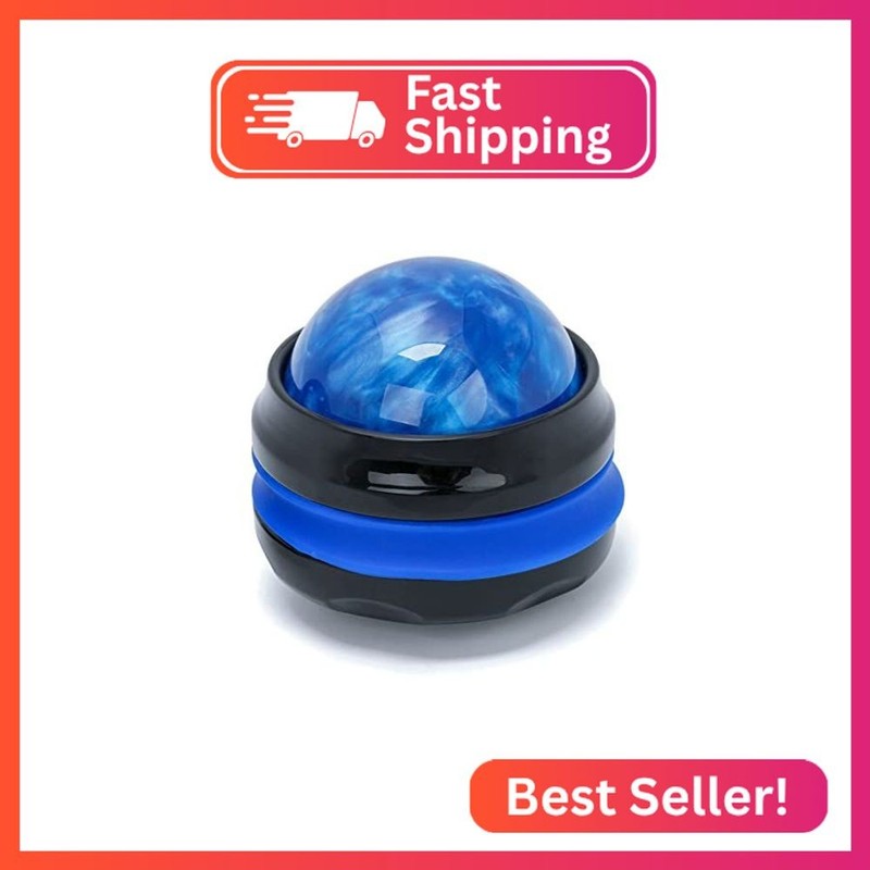 Coolrunner Massage Ball, Manual Roller Massager, Handheld Self Massage Therapy a