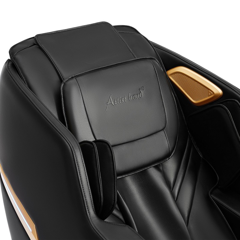 Black Full Body Zero Gravity Massage Chair Recliner Shiatsu,Heating,Foot Roller gallery