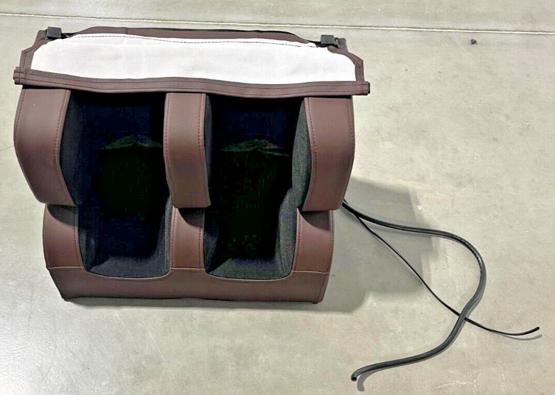 Real Relax Massage Chair LEG PORTION ONLY Brown *NEW* gallery