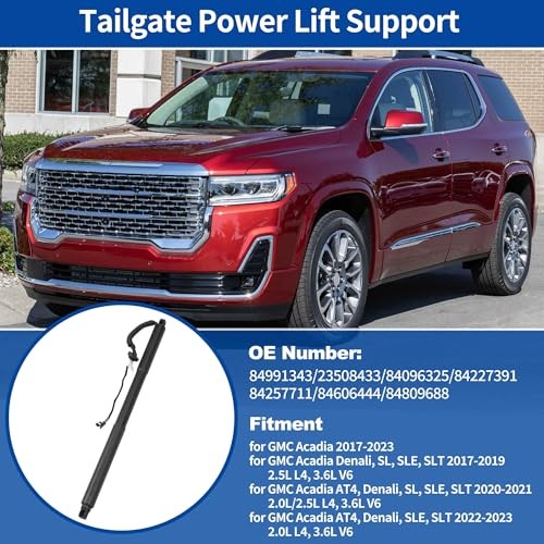 Right Tailgate Power Lift Support Rear Rear Left for GMC Acadia 2017-2023 gallery