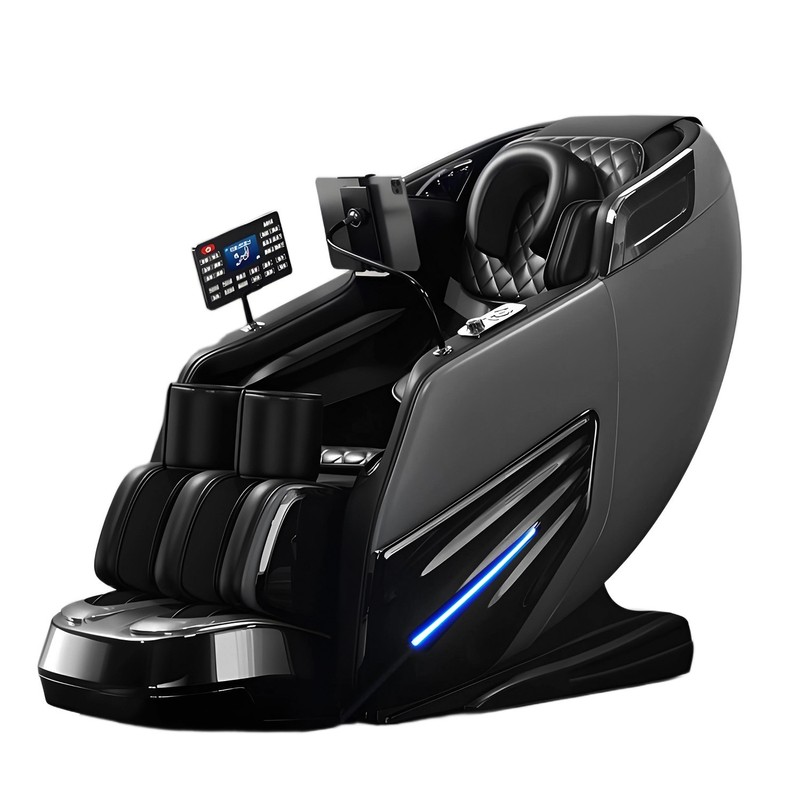 Sillón de Masaje 6D Doble Motor Gravedad Cero Estiramiento AI Voz