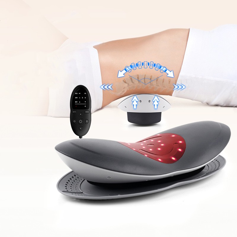 Waist Massager Lumbar Traction Inflatable Hot Compress Back Cervical Stretcher M gallery