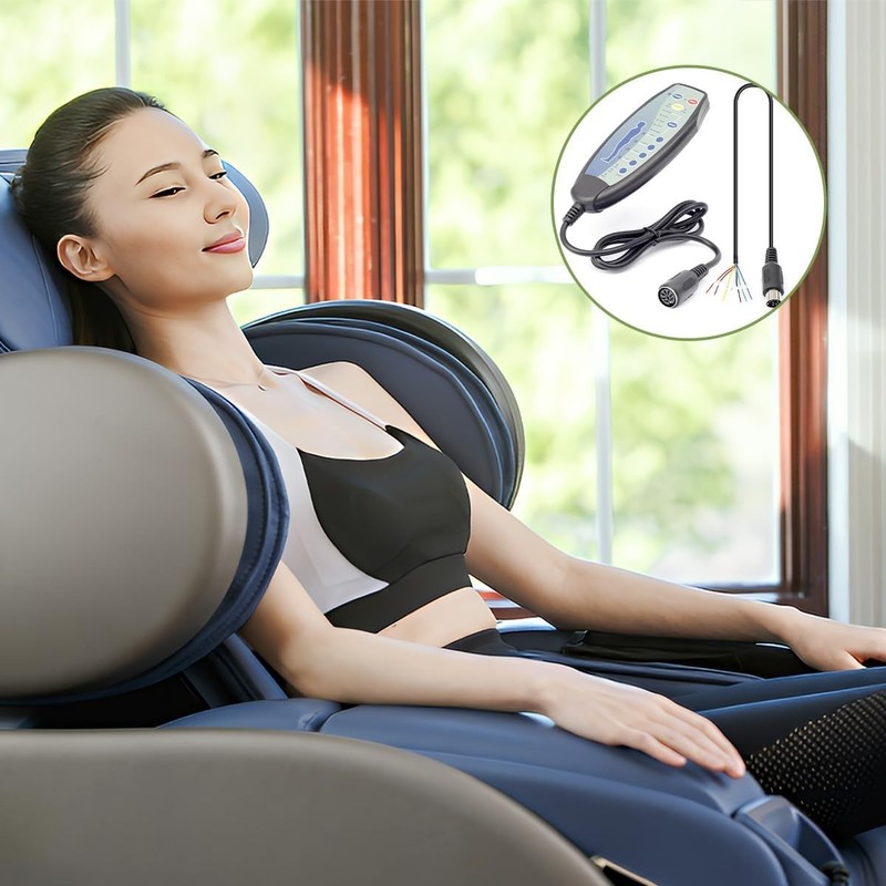 8 Female Pin Hand Remote Control for Massage Power Lift Recliner Chair DN-03 ... gallery