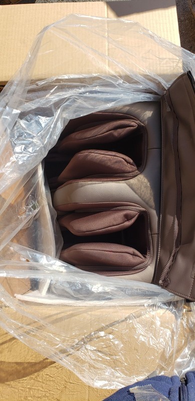 New Forever Rest Massage Chair FR-9Ks 3-D Legrest & Footrest Brown gallery