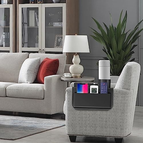 Silicone Couch Cup Holder Tray Drink Holder with Side Pockets for Sofa Arm gallery