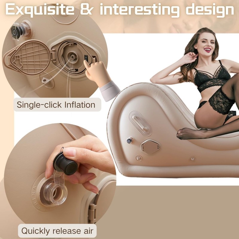 Sex Furniture Sofa Position Aid for Couples BDSM, Automatic Inflatable Chair wit gallery