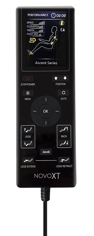 Espresso Human Touch Novo XT Premium Zero Gravity Massage Chair Recliner Heat gallery