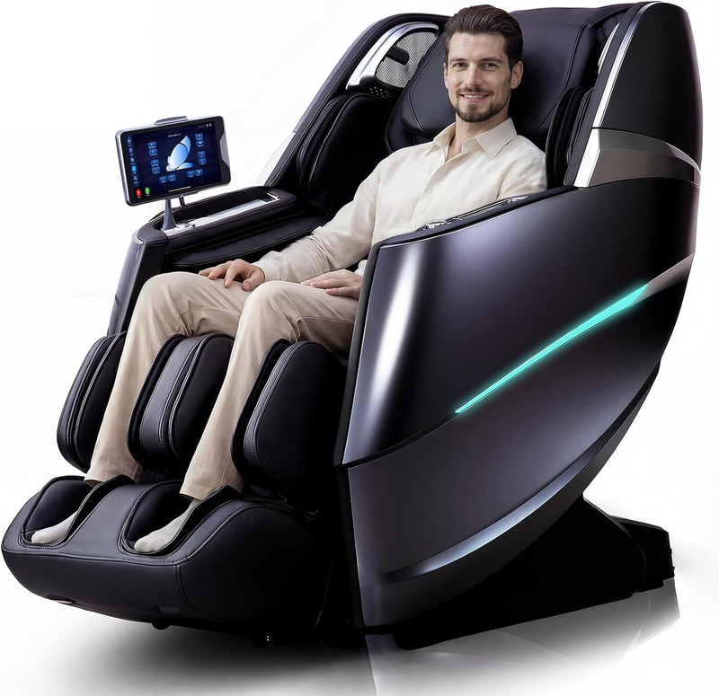 4D Full Body Massage Chair with Zero Gravity & App Control – Oversized Comfort