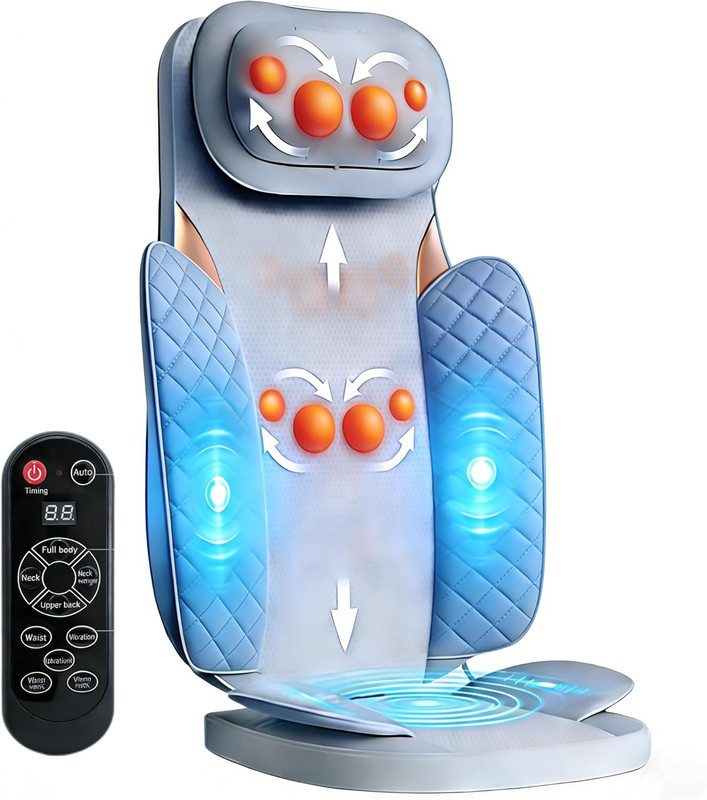 Shiatsu Massage Chair with Heat, Full Back Shiatsu & Rolling, Comfortable Massag gallery