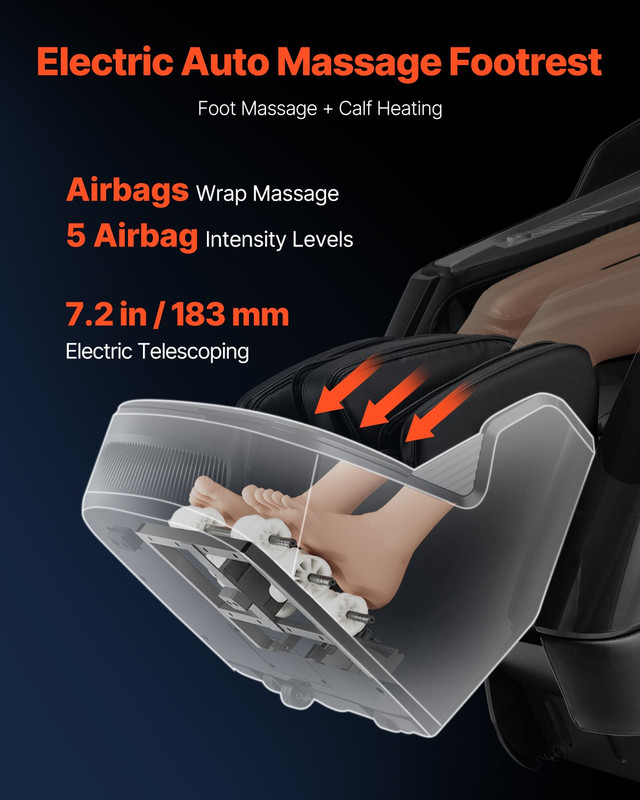 Massage Chair Full Body 3D/4D Massage Recliner W/ Sl-Track & Yoga Stretch gallery