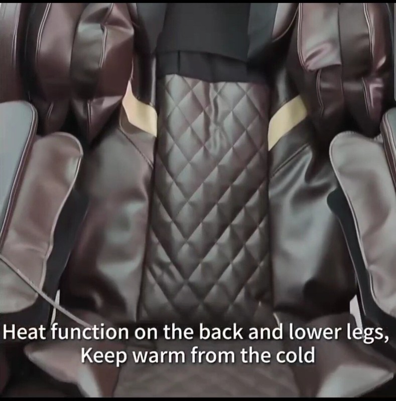 Luxury Full Body 8D Zero Gravity Massage Chair Heating Head Foot 180° Bluetooth gallery