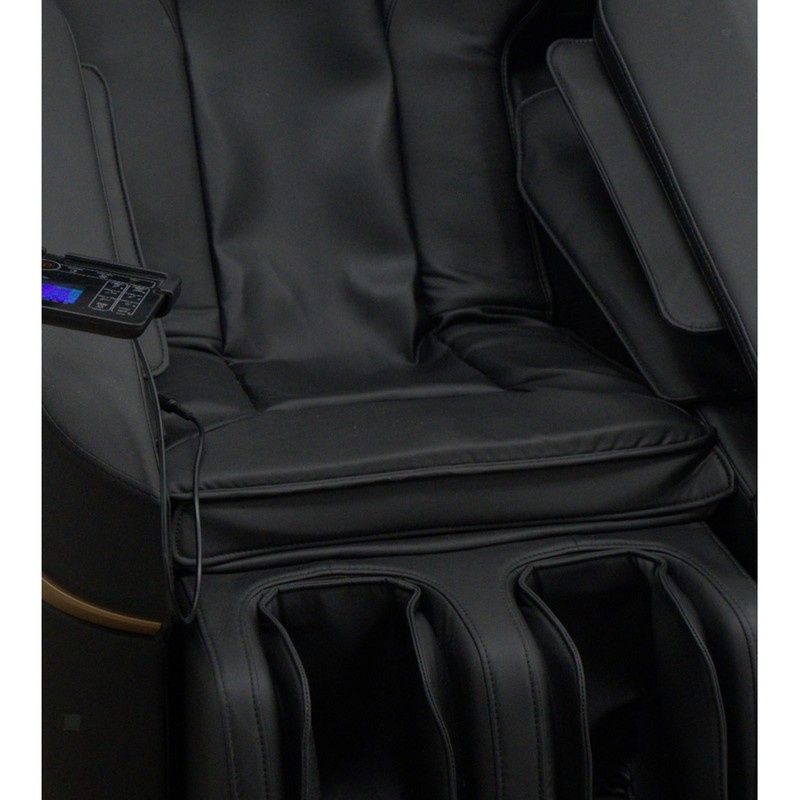 Black Massage Chair with Controller - Shiatsu Kneading, Recline & Targeted Heat gallery