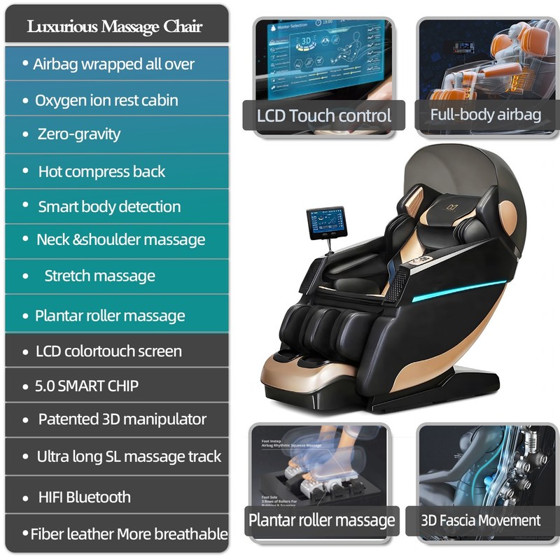 Majesty X 4D Zero Gravity Full Body AI Smart SL-Track Flagship Massage Chair gallery
