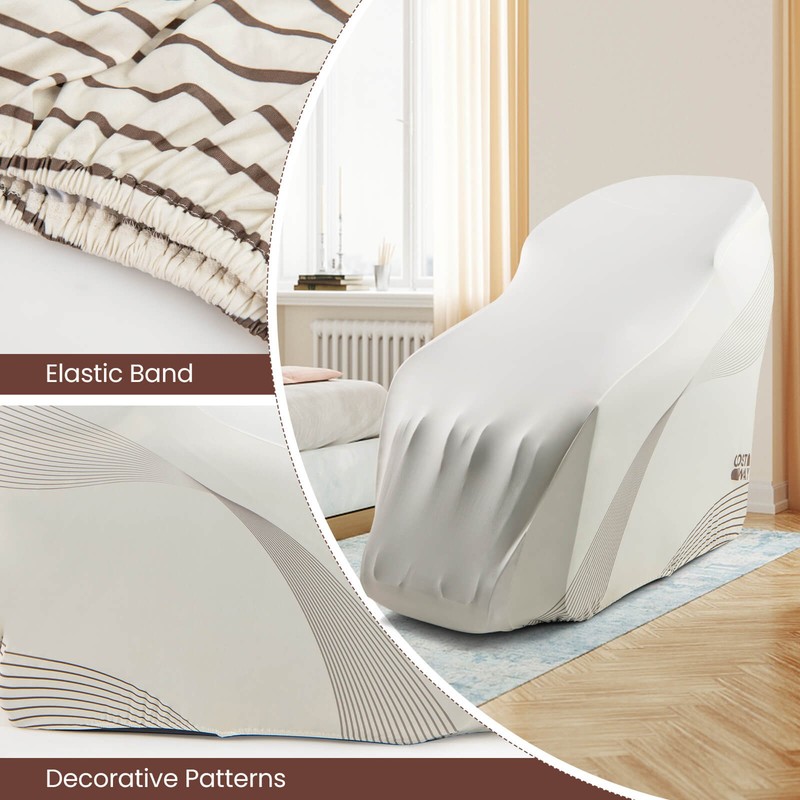 Full Body Zero Gravity Shiatsu Massage Recliner Chair Protective Cover gallery