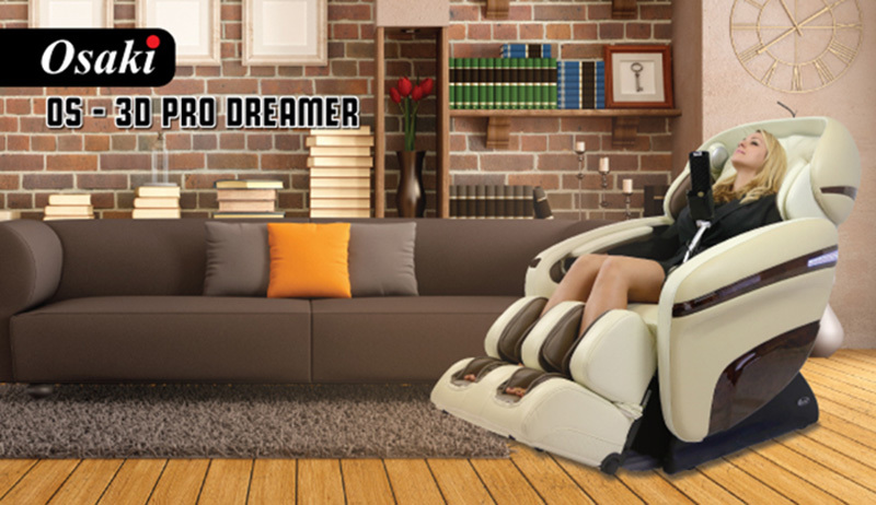 Black Osaki OS-3D 3D Pro Dreamer Zero Gravity Massage Recliner Chair + Warranty gallery