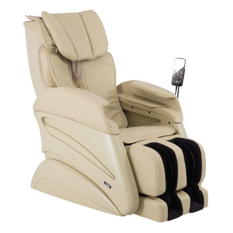 Osaki Titan TW-Chiro 3D Massage Chair S Track Large Oversize Recliner Beige
