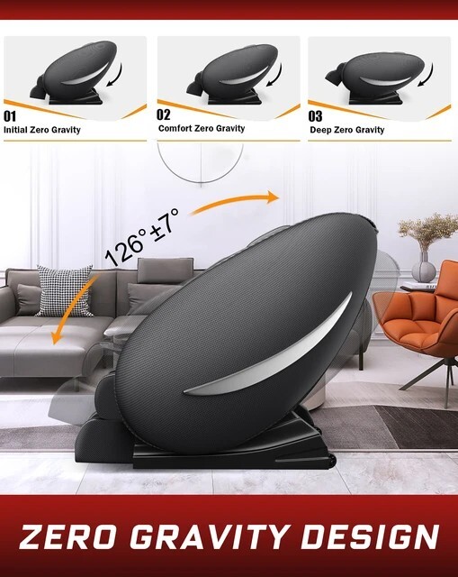 Massage Chair Recliner with Zero Gravity, Full Body Massage gallery