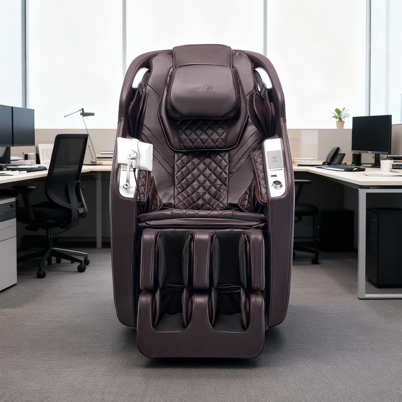 VEVOR Massage Chair Full Body 4D Massage Recliner with SL-Track & Yoga Stretch gallery