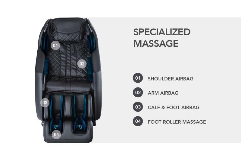 AmaMedic 3D Prestige Massage Chair - Taupe (3 Years Warranty) gallery