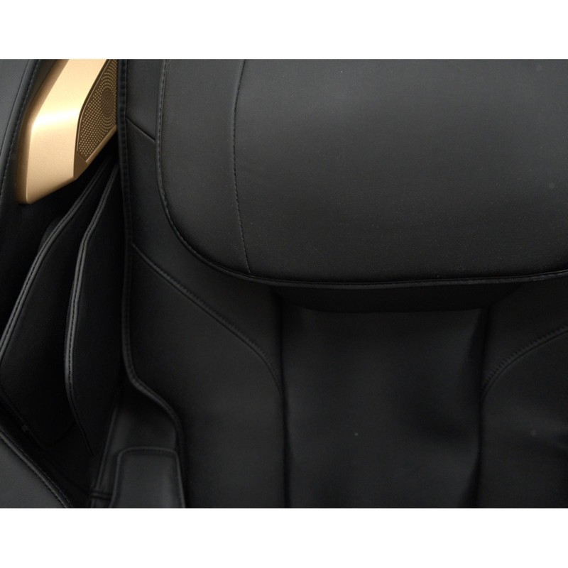 Black Massage Chair with Controller - Shiatsu Kneading, Recline & Targeted Heat gallery