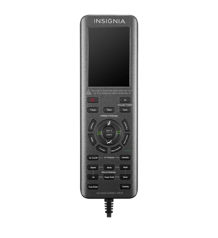 Insignia 2D Zero Gravity Full Body Massage Chair Black gallery