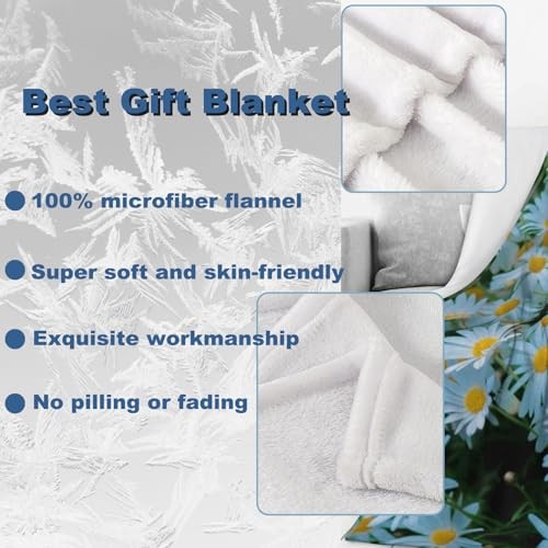Throw Blanket for Women Girls Boys, Soft Flannel 50"x60" Western Horse Running gallery
