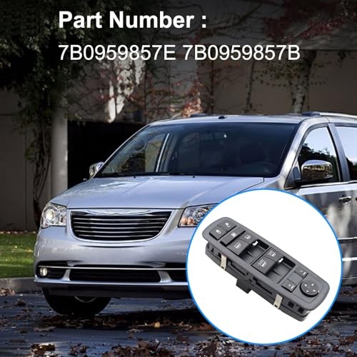 Driver Left Side Master Control Electric Power Window Switch 7B0959857E gallery