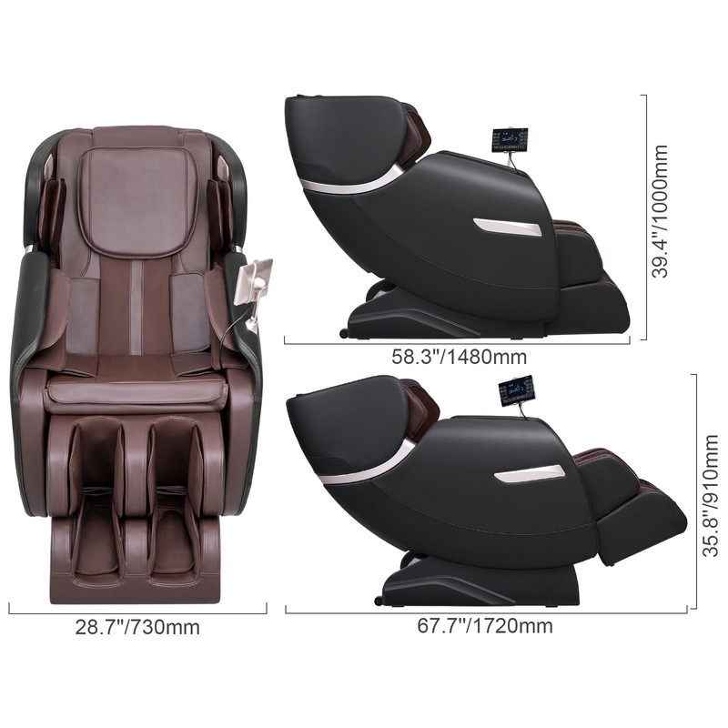 Full Body Zero Gravity Massage Chair 3D Shiatsu Heating gallery