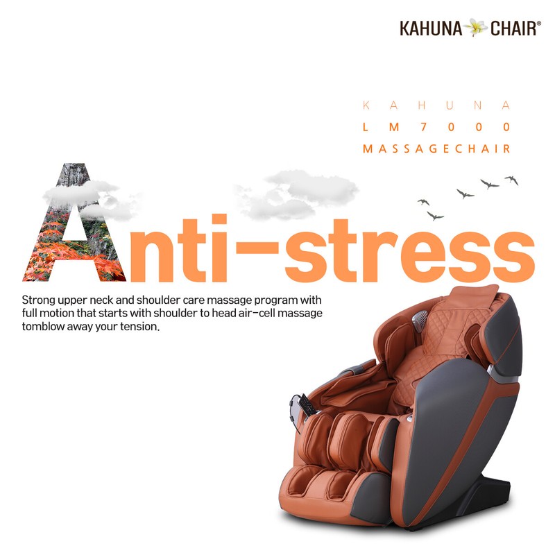[LM] PREMIUM SL-TRACK FULL-BODY KAHUNA MASSAGE CHAIR, LM-7000 gallery