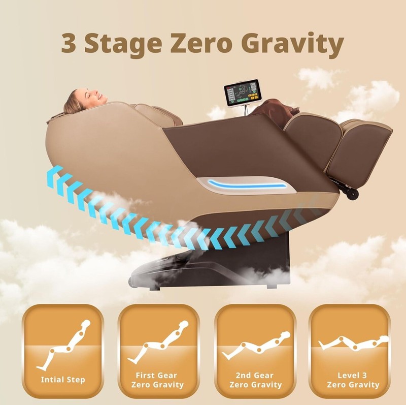 Relaxing Brown Massage Chair gallery