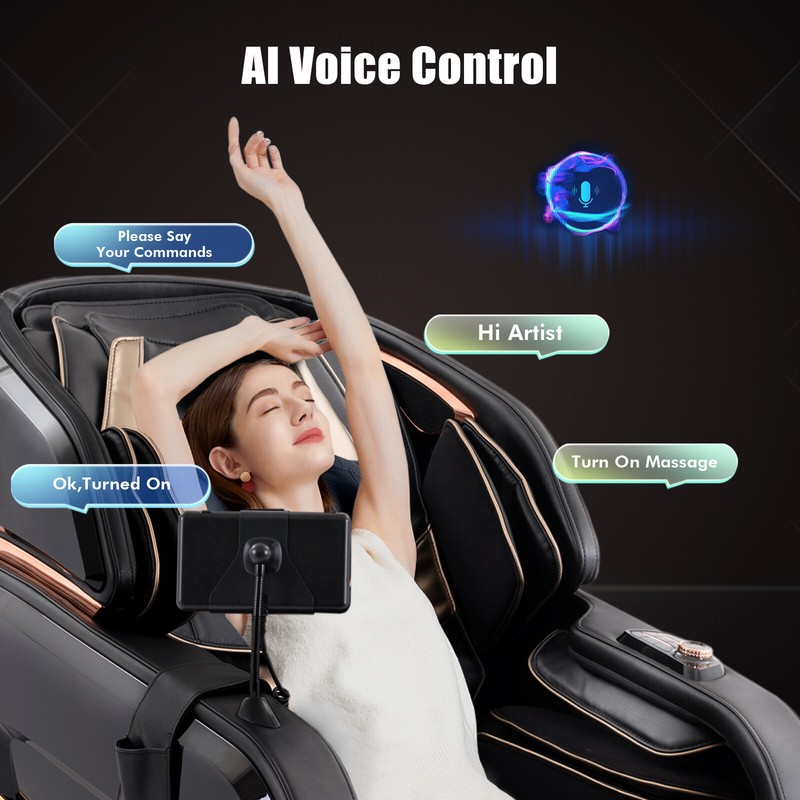 New Full Body Zero Gravity Massage Chair Recliner Shiatsu,Heat,Foot Roller,5Mode gallery