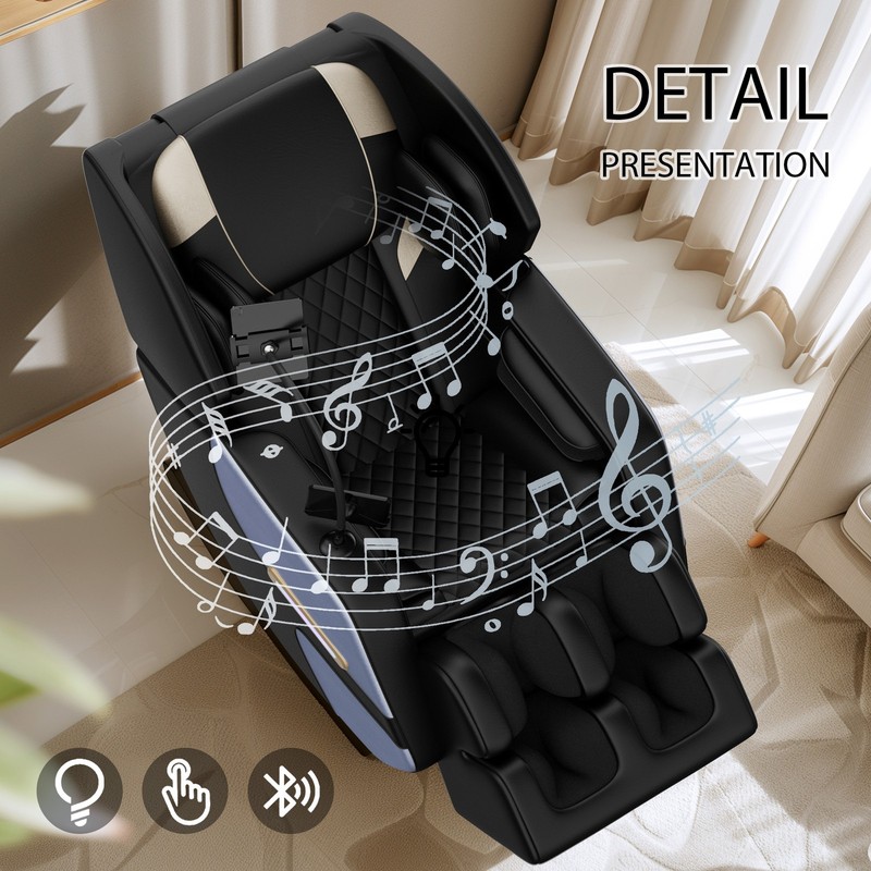 Full Body Massage Chair L Track Zero Gravity Shiatsu Massage recliner w/5 Modes gallery