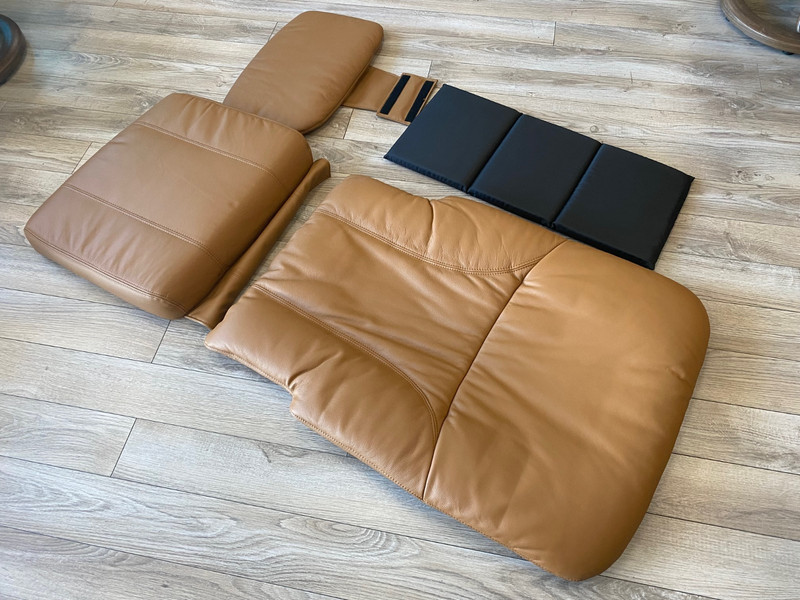 💥 Human Touch HTT-10i HT-130 Massage Chair Recliner Cappuccino Leather Pad Set gallery